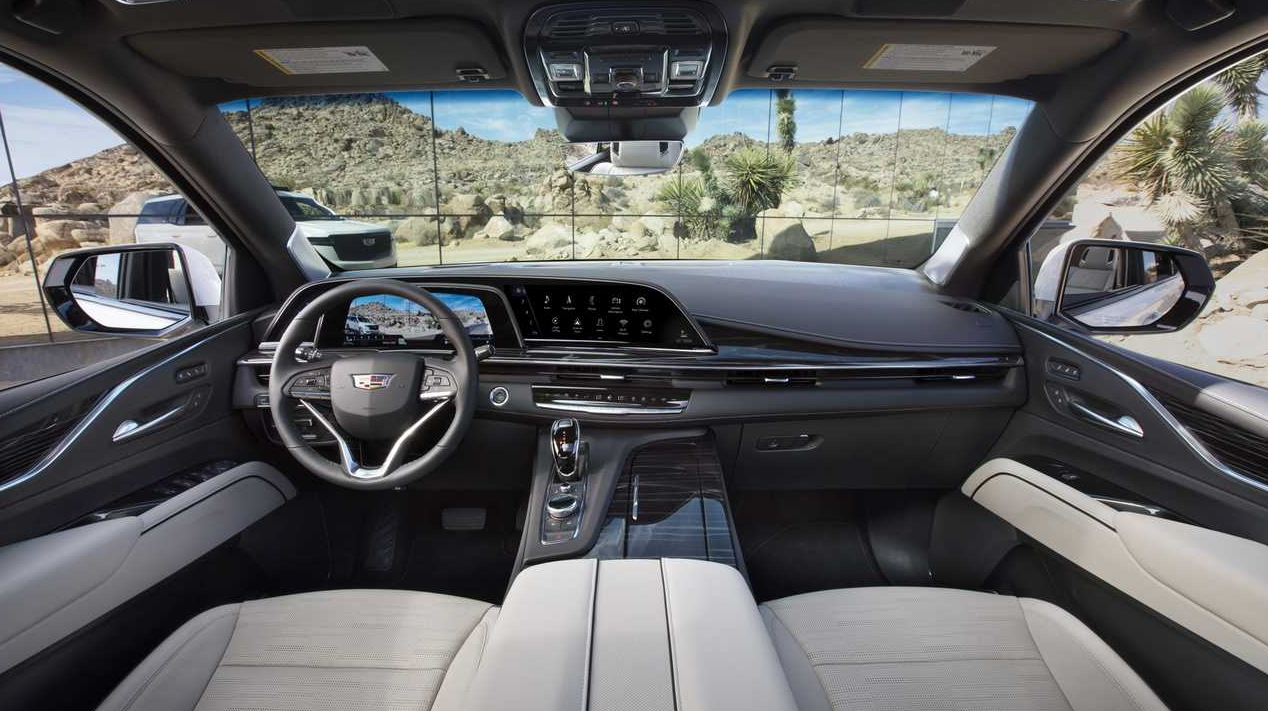 New 2022 Cadillac Escalade Interior