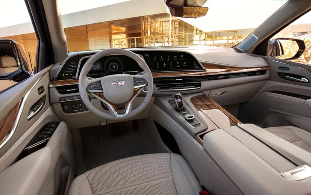 2023 Cadillac Escalade Platinum Interior