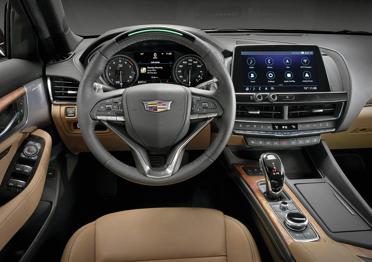 2022 Cadillac CT5-V Interior