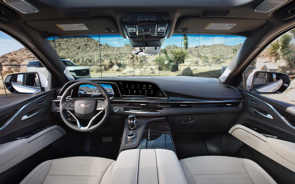 New 2022 Cadillac Escalade Interior