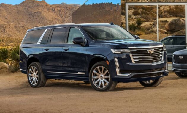 2023 Cadillac Escalade Colors Exterior