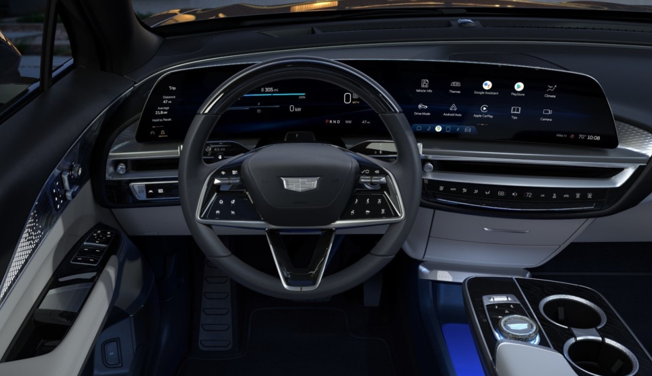 2023 Cadillac Lyriq Dimensions Interior