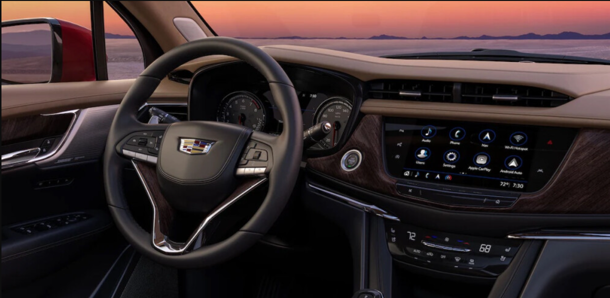 2025 Cadillac XT6 Black Interior