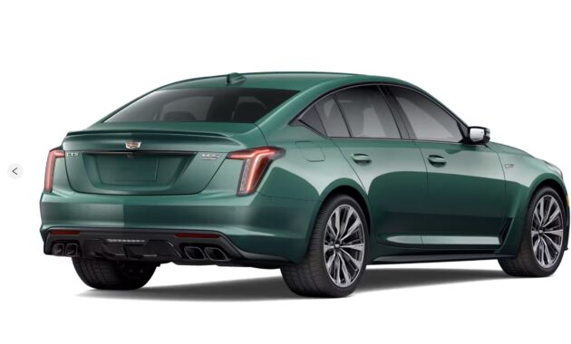 2026 Cadillac CT5 V Configurator Goes Live Any Color Looks Great As