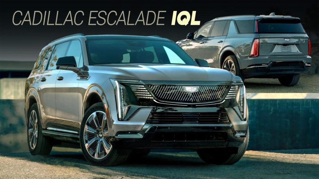 2026 Cadillac Escalade IQL Is Long Really Long Carscoops