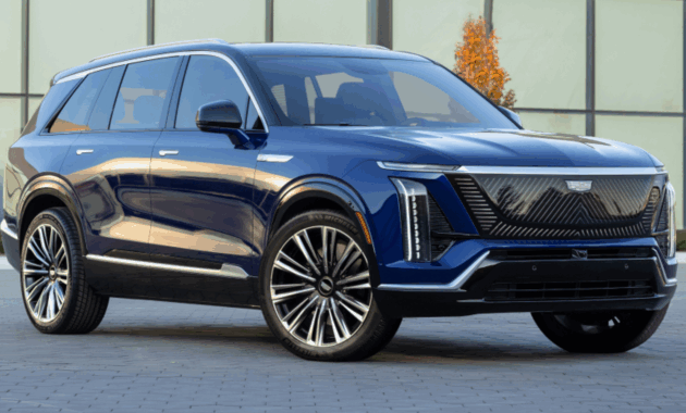 2026 Cadillac Vistiq First Look Sharp All Electric 3 Row Family SUV