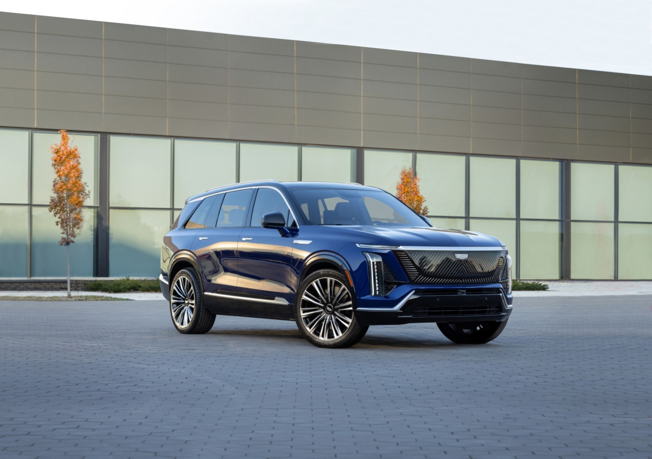 Cadillac Releases First Images Of 2026 Vistiq Three Row Electric SUV 
