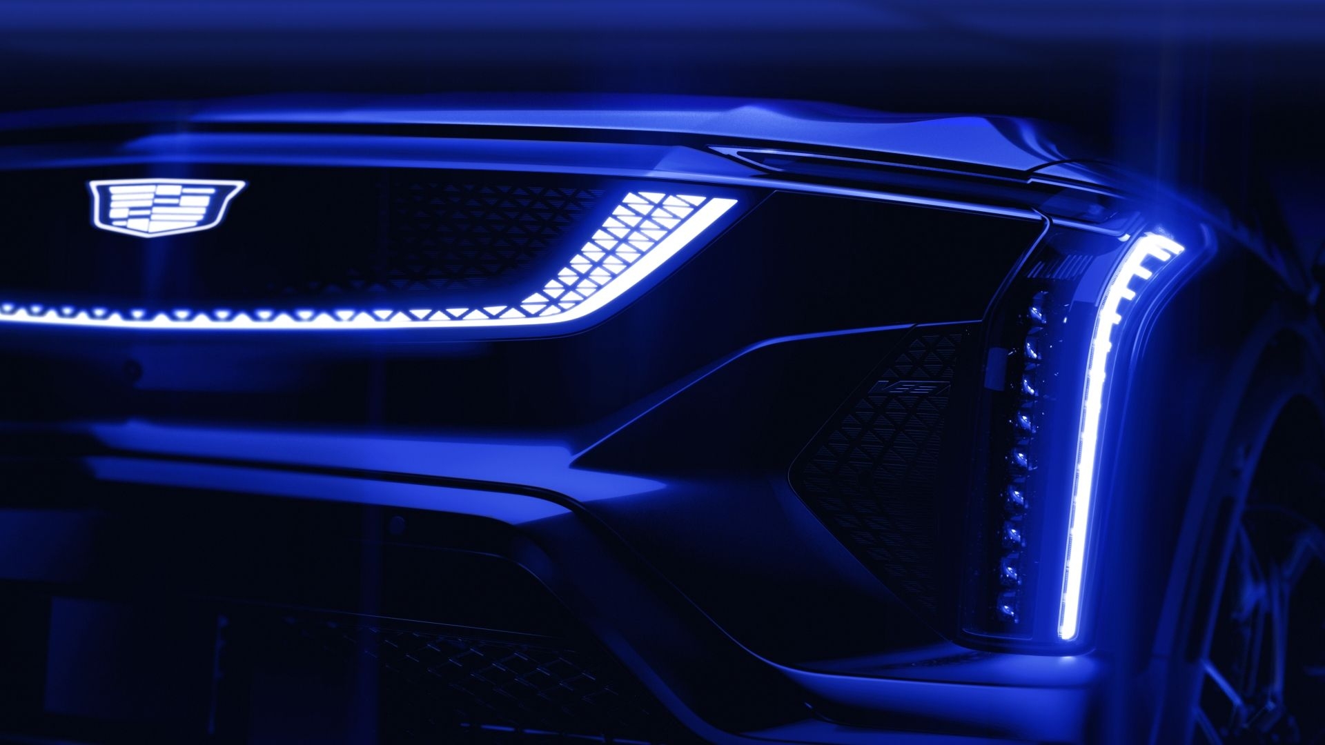 Cadillac Teases The 2026 Optiq V High Performance Electric SUV