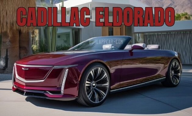 New 2026 Cadillac Eldorado Convertible Is A Digital Open Top American