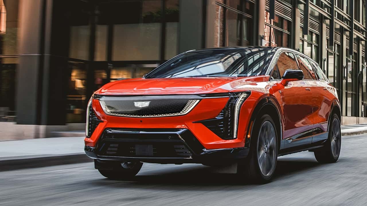 The 2026 Cadillac Optiq Is GM 39 s First EV With A Tesla NACS Plug