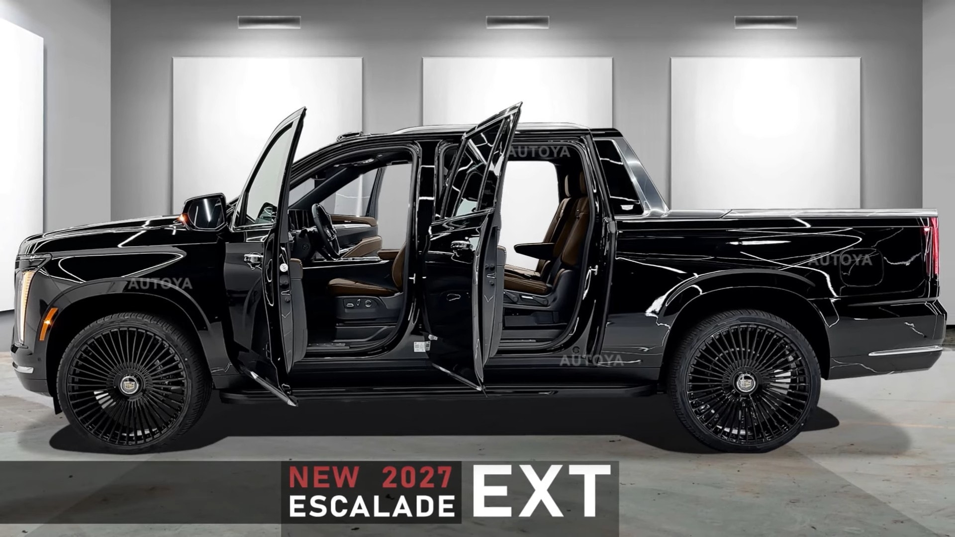 2027 Cadillac Escalade EXT Brings Back The Luxury Pickup Truck Body 