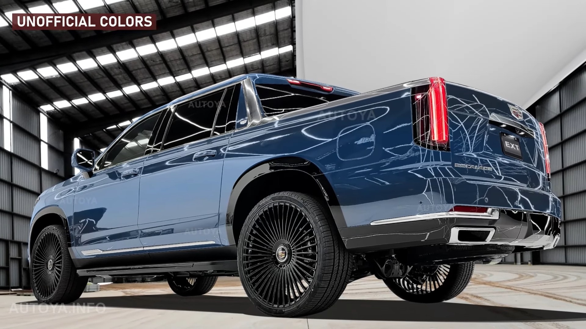 2027 Cadillac Escalade EXT Brings Back The Luxury Pickup Truck Body 